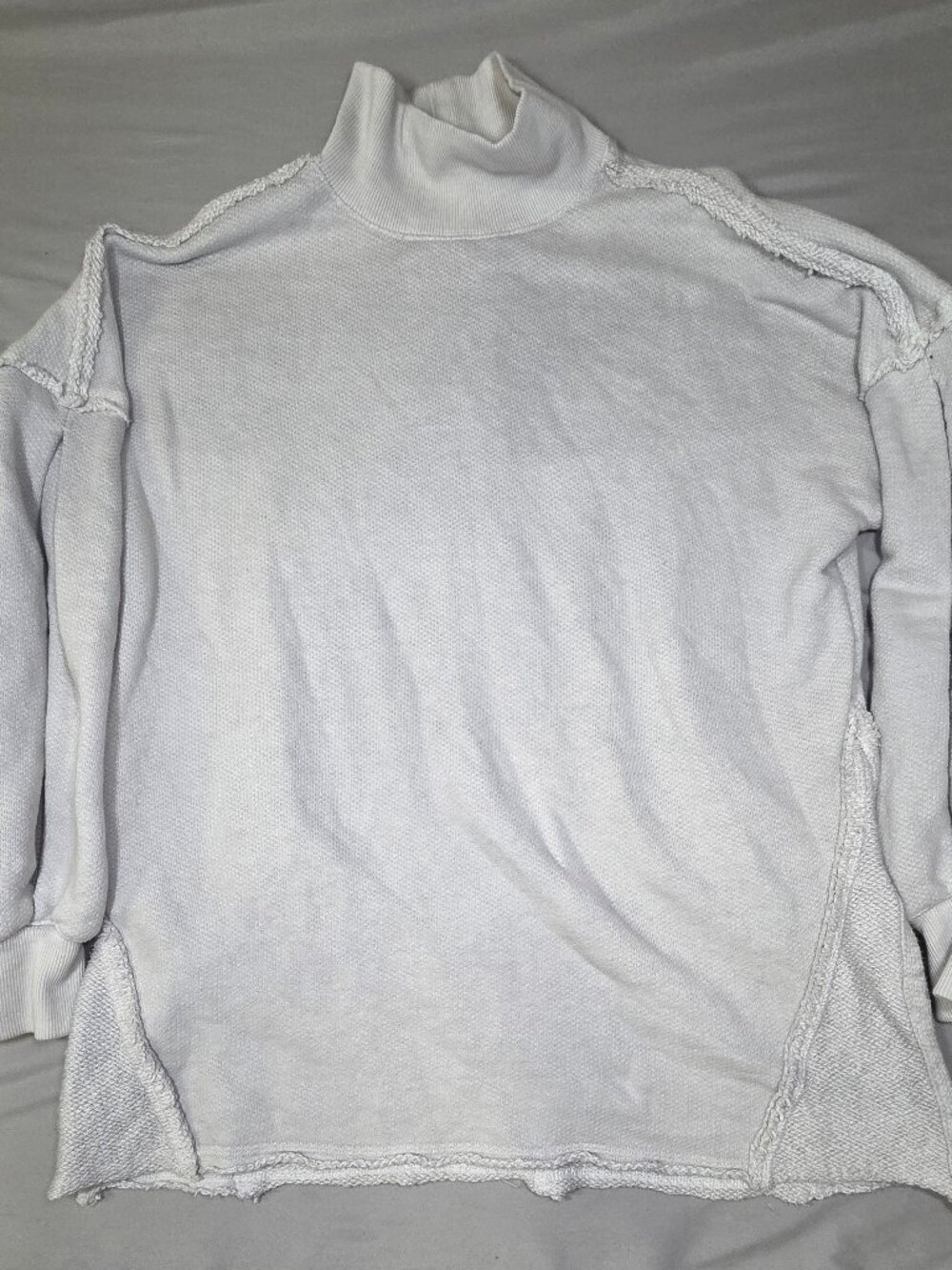 We The Free Lilac Oversized Mockneck S